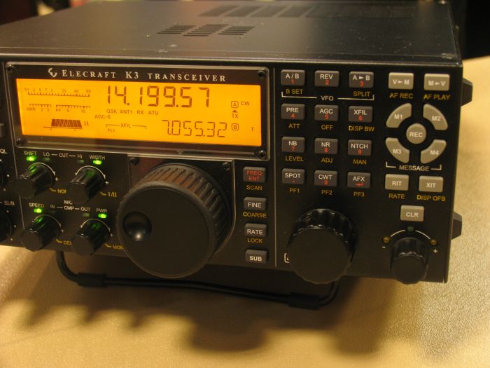 Elecraft K3 - Click for larger picture from NY9H