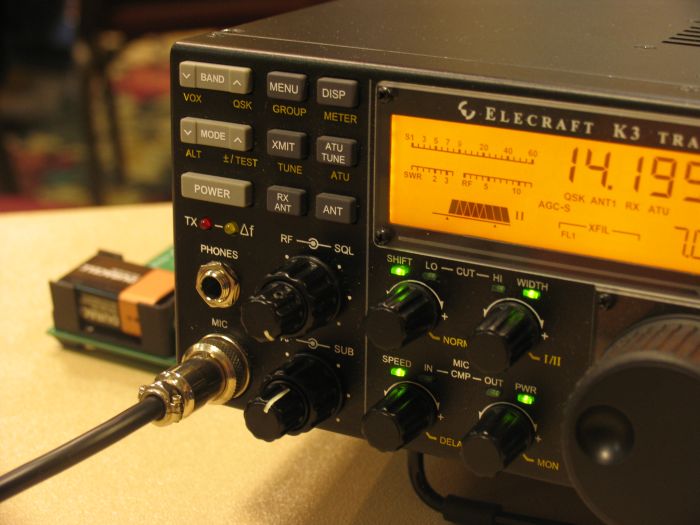 Elecraft K3 - Click for larger picture from NY9H